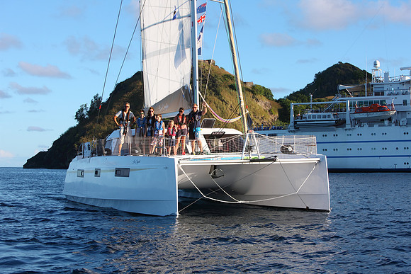 Arc - arrival in St Lucia